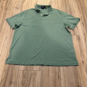 Polo by Ralph Lauren Green Men's Polo Size Large